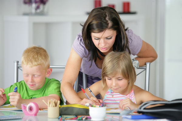 garde d'enfants de plus de 3 ans